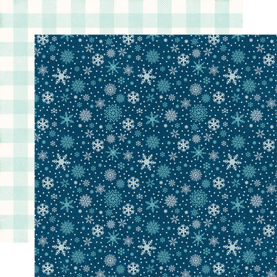 SNOWY NIGHT - 12x12 Double-Sided Patterned Paper - Echo Park