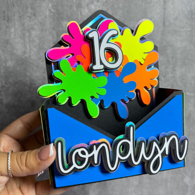 Neon Black Light Glow Paper