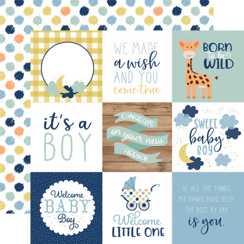 BABY BOY 12x12 Collection Kit - Echo Park