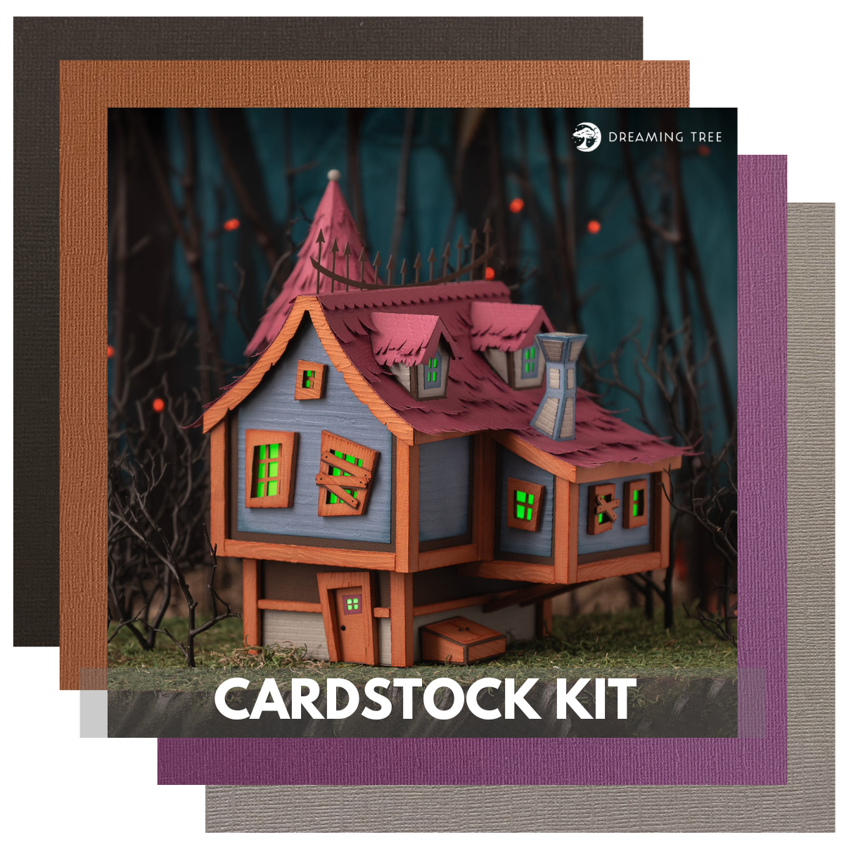 BEWITCHED BUNGALOW - 30 Sheets - 12x12 Cardstock Shop