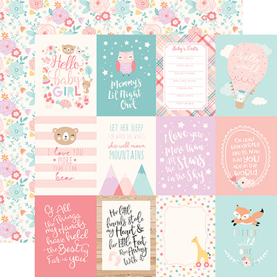 HELLO BABY GIRL 12x12 Collection Kit - Echo Park