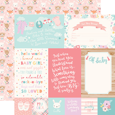 HELLO BABY GIRL 12x12 Collection Kit - Echo Park