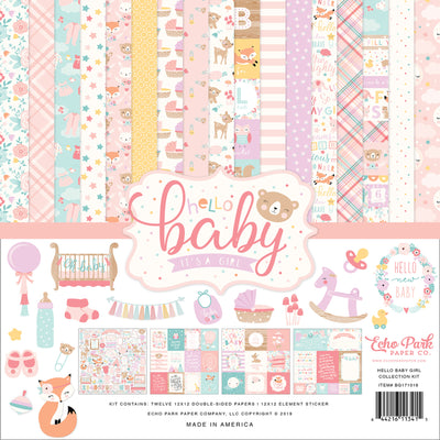 Twelve 12x12 double-sided designer sheets with creative patterns featuring florals, butterflies, forest animals, and all the love for a little girl. Archival quality and acid-free.