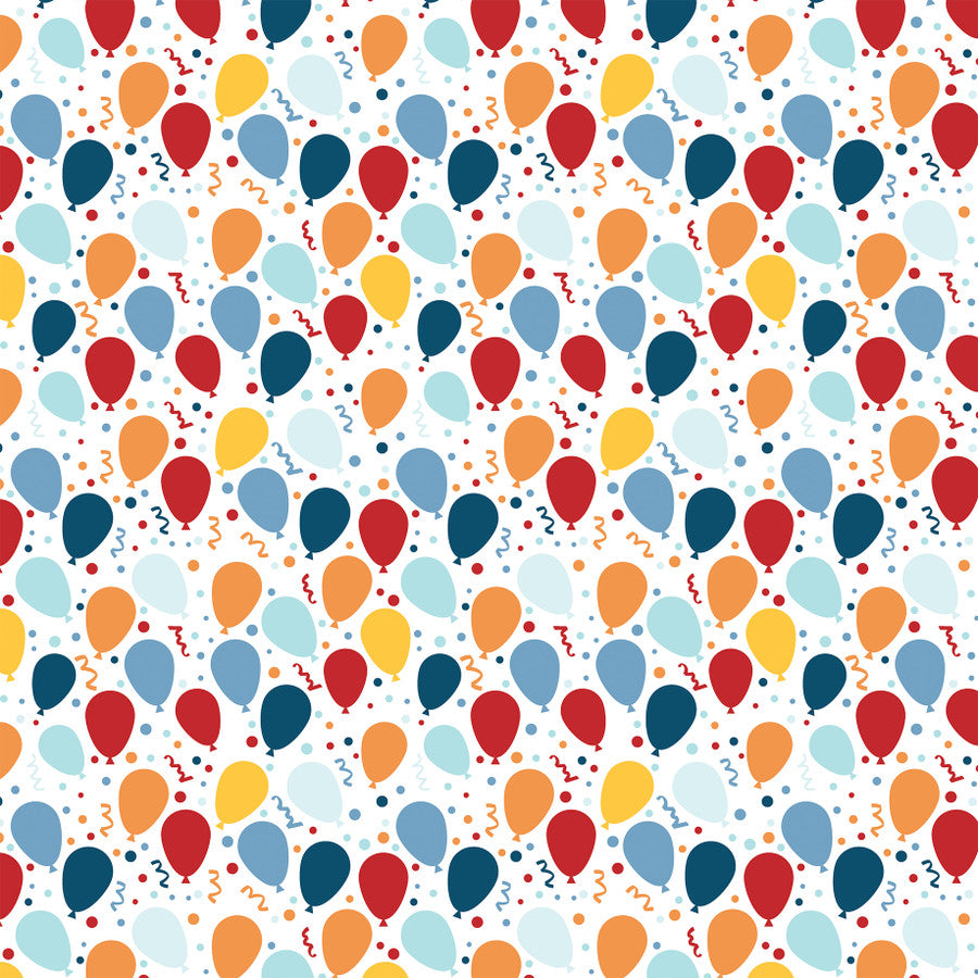 BALLOON BASH - 12x12 Double-Sided Patterned Paper - Echo Park
