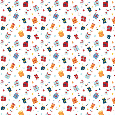 PILES OF PRESENTS - 12x12 Double-Sided Patterned Paper - Echo Park