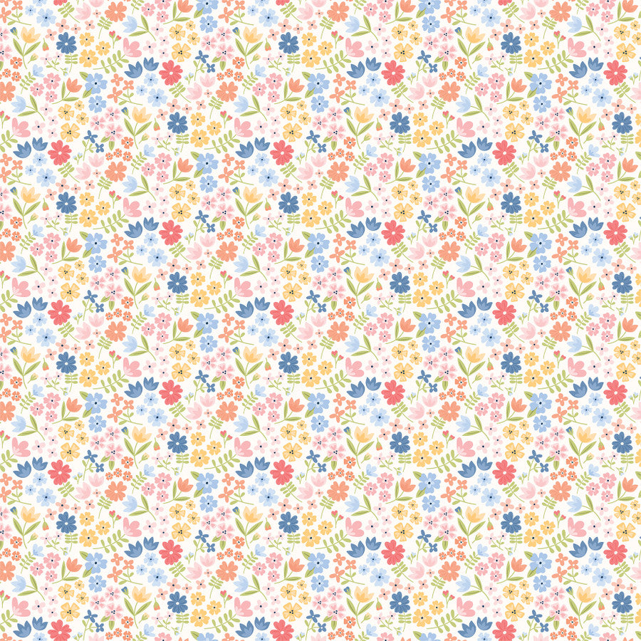 GROWING STEMS - 12x12 Double-Sided Patterned Paper - Echo Park