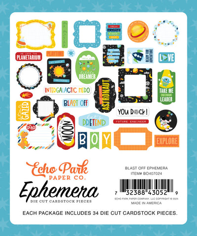 BLAST OFF Ephemera - Echo Park