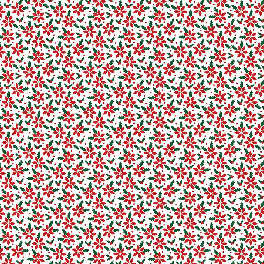 MR. AND MRS. CLAUS - 12x12 Double-Sided Patterned Paper - Echo Park