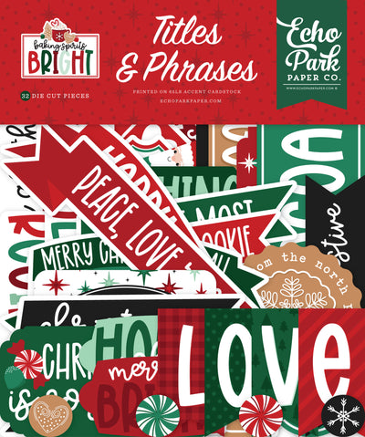 BAKING SPIRITS BRIGHT Titles & Phrases - Echo Park