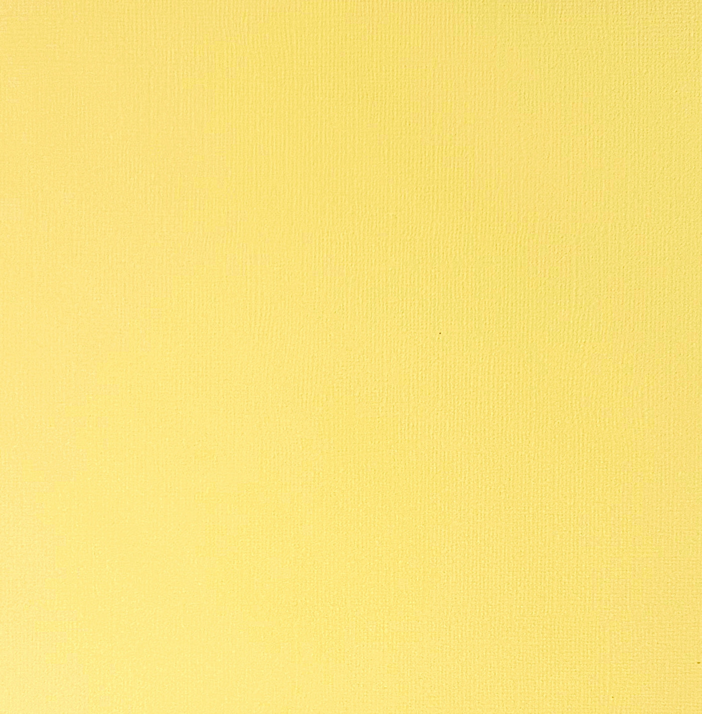 BANANA PUDDING - Light Yellow Textured 12x12 Cardstock - Encore Paper
