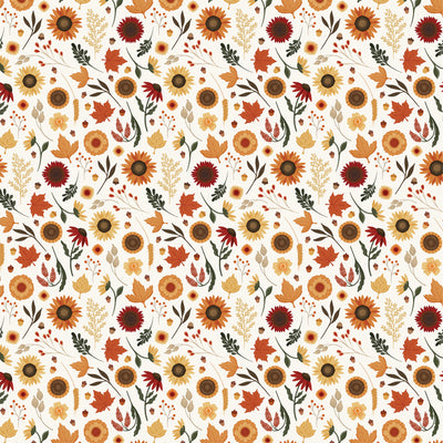 FAITH FAMILY FALL FLORAL - 12x12 Double-Sided Patterned Paper - Carta Bella