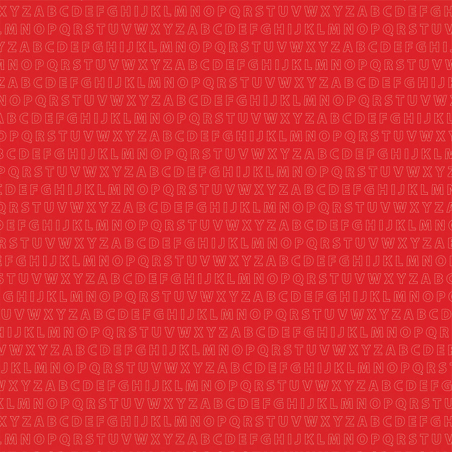 CHALKBOARD - 12x12 Double-Sided Patterned Paper - Carta Bella