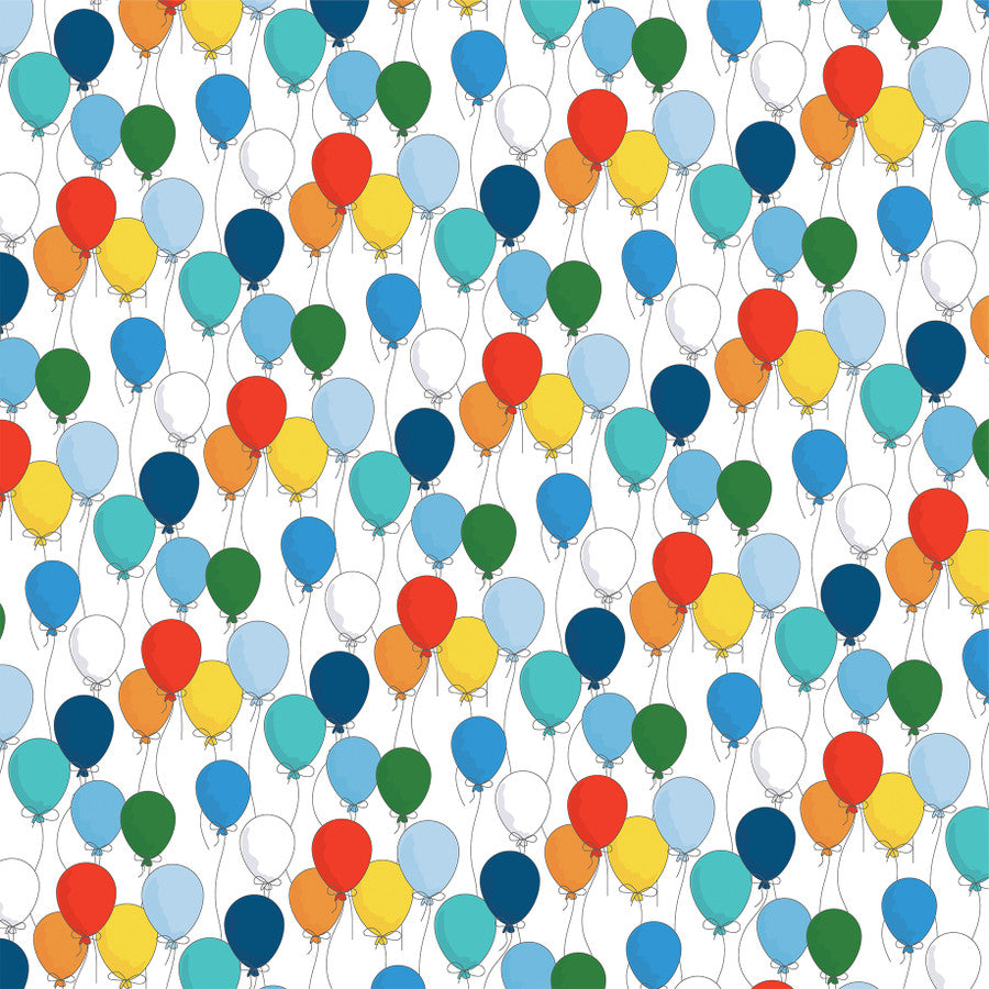 BUNCHES OF BALLOONS - 12x12 Double-Sided Patterned Paper