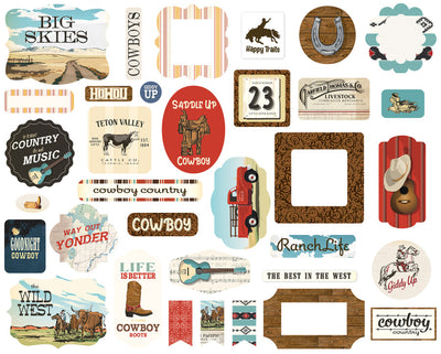 COWBOYS Ephemera - Carta Bella