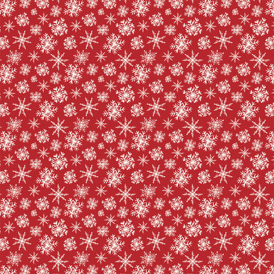 MERRY SNOWFLAKES - 12x12 Patterned Cardstock - Carta Bella
