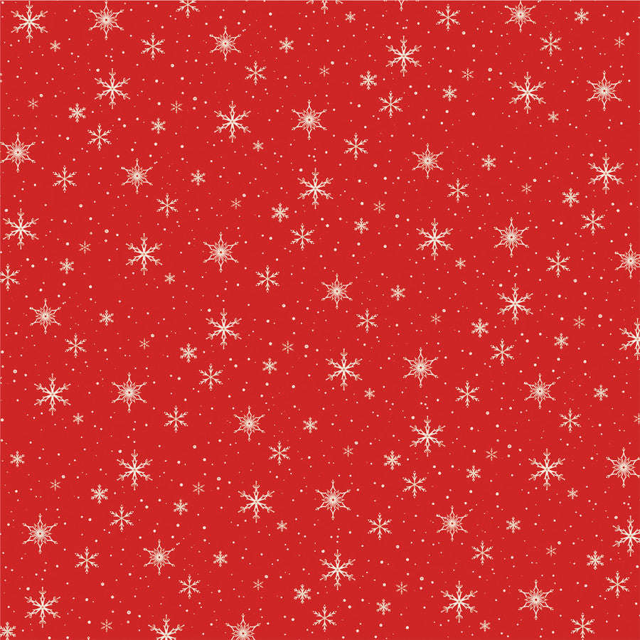 MERRY SNOWFLAKE SKY - 12x12 Patterned Cardstock - Carta Bella