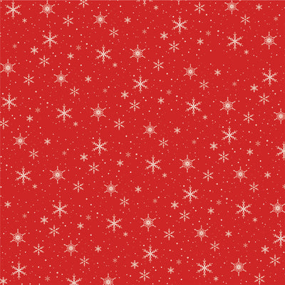 MERRY SNOWFLAKE SKY - 12x12 Patterned Cardstock - Carta Bella