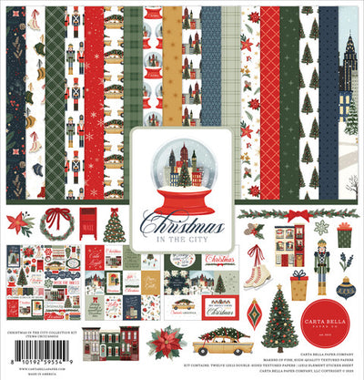 CHRISTMAS IN THE CITY 12x12 Collection Kit - Carta Bella