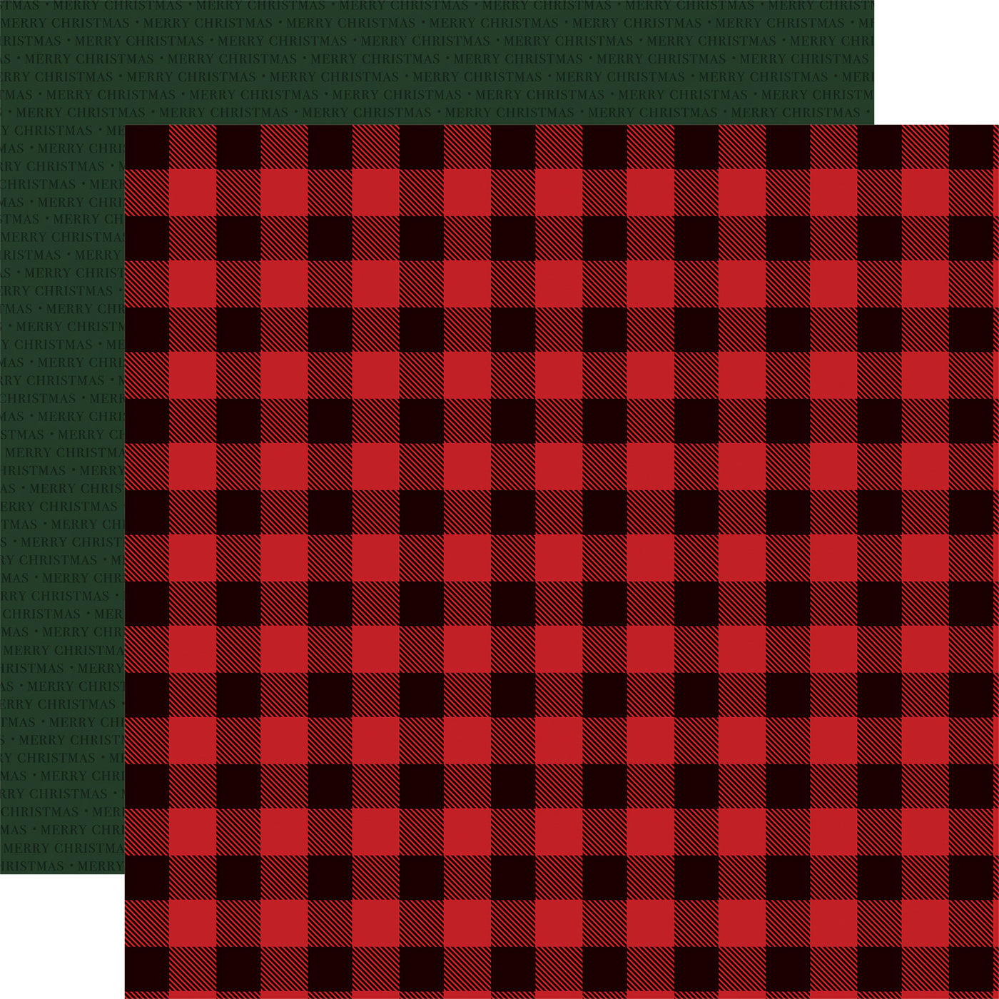 BUFFALO PLAID - 12x12 Patterned Cardstock - Carta Bella