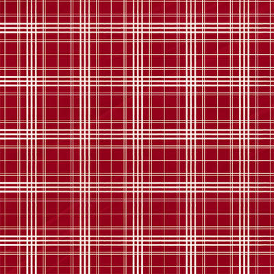 CHRISTMAS PLAID - 12x12 Patterned Cardstock - Carta Bella