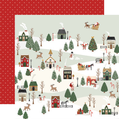 CHRISTMAS VILLAGE 12x12 Collection Kit - Carta Bella