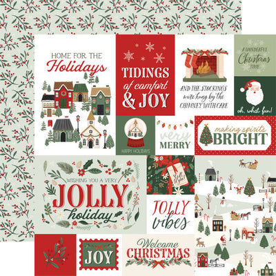 CHRISTMAS VILLAGE 12x12 Collection Kit - Carta Bella