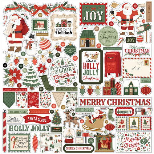 CHRISTMAS VILLAGE 12x12 Collection Kit - Carta Bella