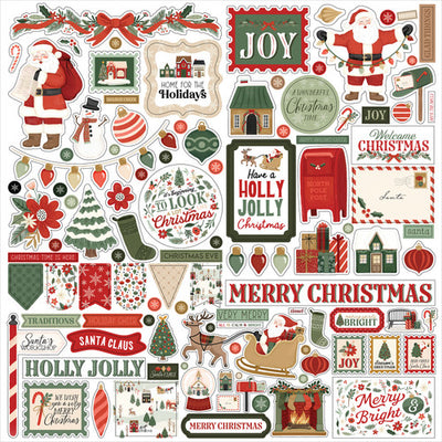 CHRISTMAS VILLAGE 12x12 Collection Kit - Carta Bella