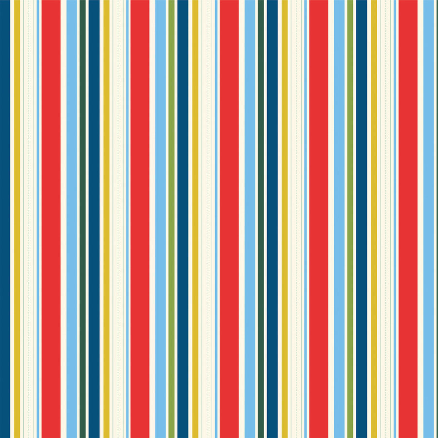 CHALKBOARD CURSIVE - 12x12 Double-Sided Patterned Paper - Carta Bella