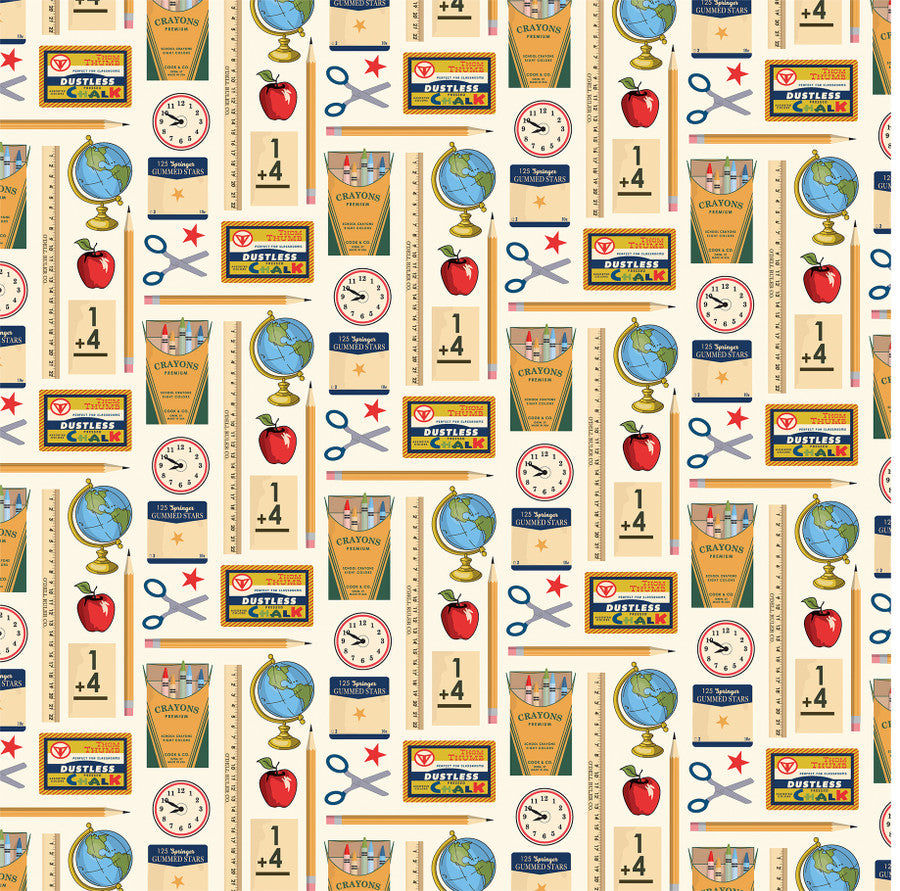 DESK SUPPLIES - 12x12 Double-Sided Patterned Paper - Carta Bella