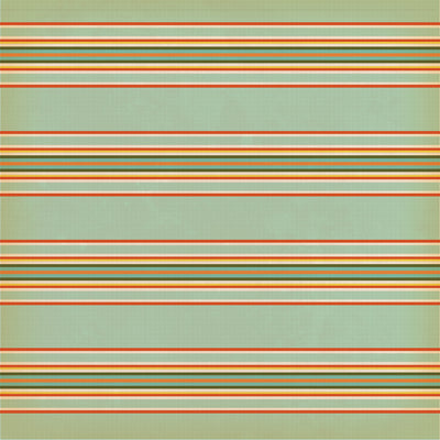 SCARECROW STRIPE - 12x12 Double-Sided Patterned Paper - Carta Bella