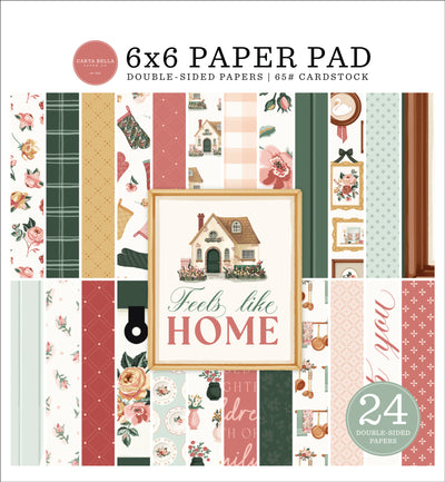 6X6 Carta Bella Feels Like Home paper pad.