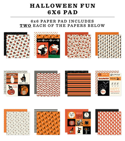 HALLOWEEN FUN 6x6 Paper Pad - Carta Bella