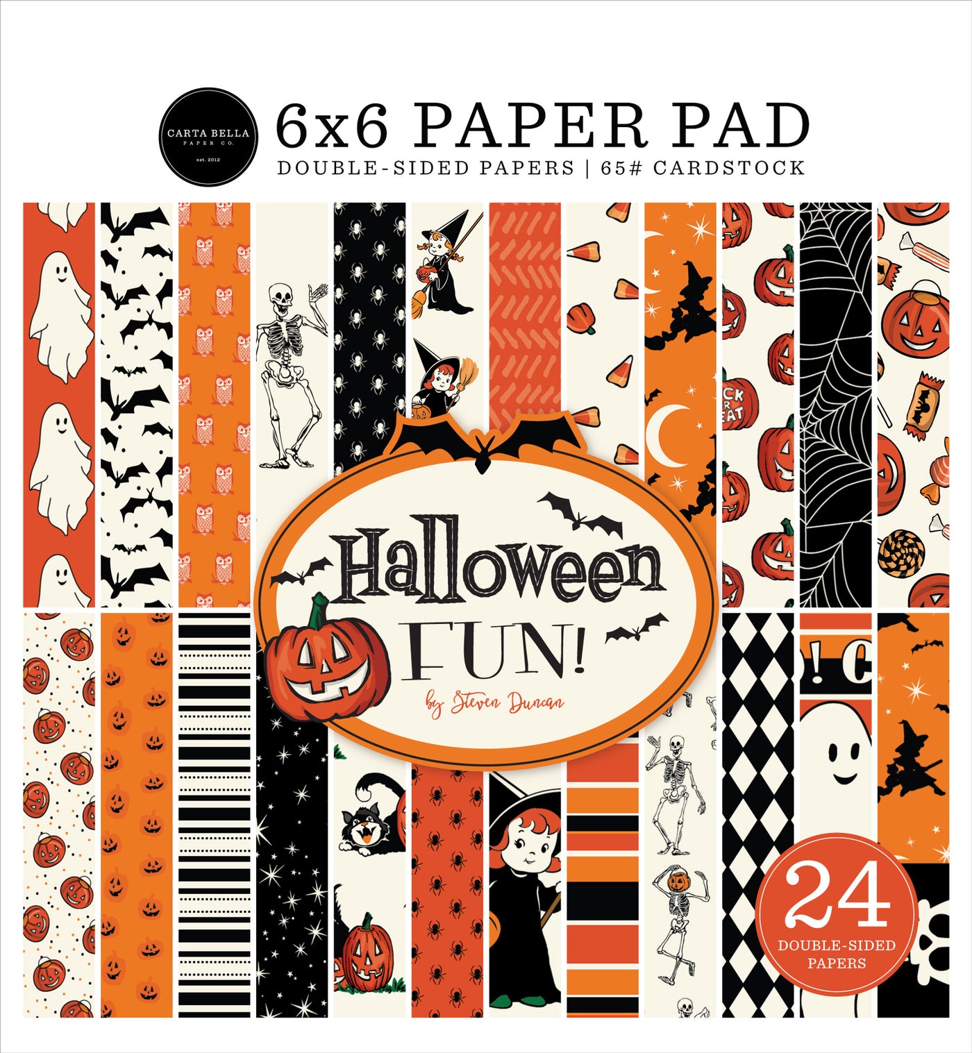 HALLOWEEN FUN 6x6 Paper Pad - Carta Bella