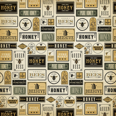 HONEY PHRASES - 12x12 Double-Sided Patterned Paper - Carta Bella