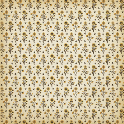 SWEET AS HONEY STEMS - 12x12 Double-Sided Patterned Paper - Carta Bella