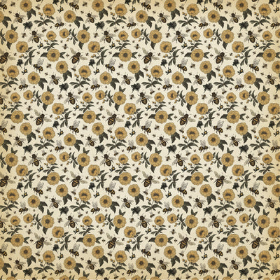 QUEEN BEE FLORAL - 12x12 Double-Sided Patterned Paper - Carta Bella