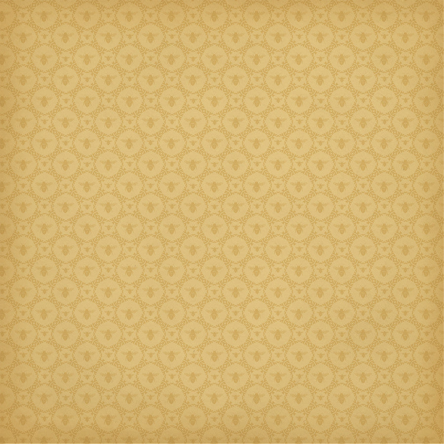 QUEEN BEE FLORAL - 12x12 Double-Sided Patterned Paper - Carta Bella