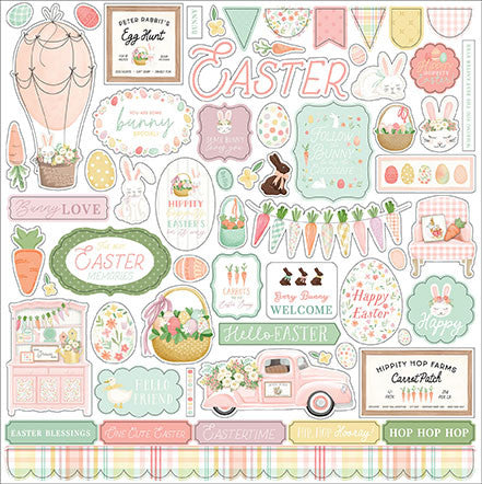 HERE COMES EASTER 12x12 Collection Kit - Carta Bella