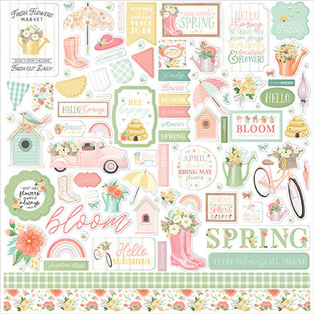 HERE COMES SPRING 12x12 Collection Kit - Carta Bella