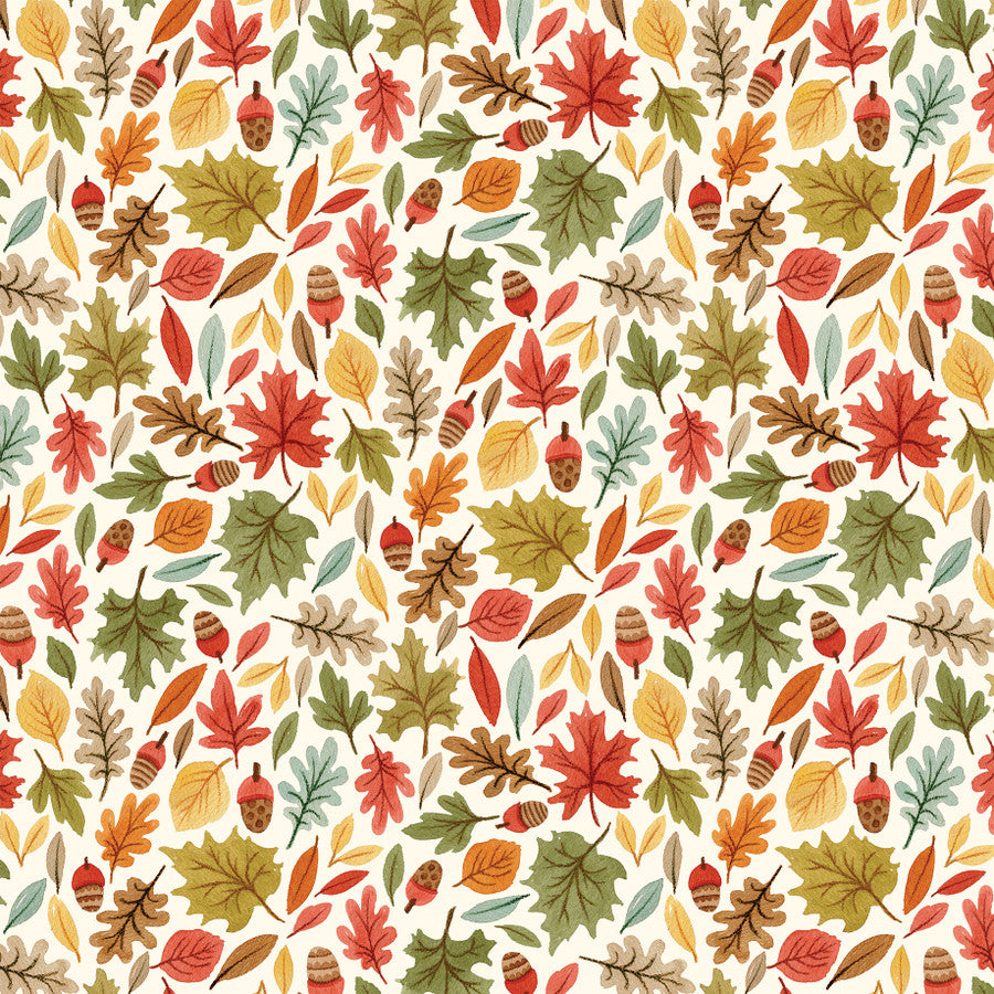 LEAVES - 12x12 Patterned Cardstock - Carta Bella