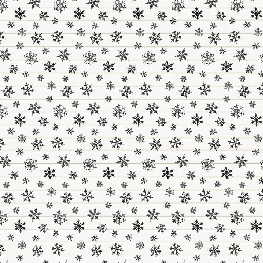 HOME FOR CHRISTMAS 3X4 JOURNALING CARDS - 12x12 Patterned Cardstock - Carta Bella