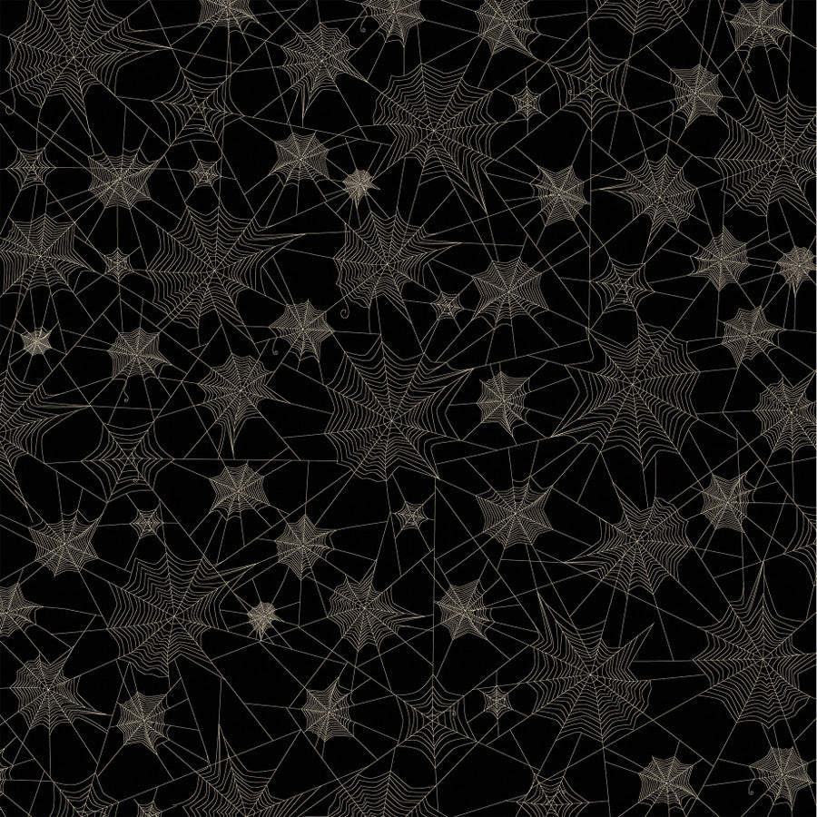 SPINNING WEBS - 12x12 Patterned Cardstock - Carta Bella