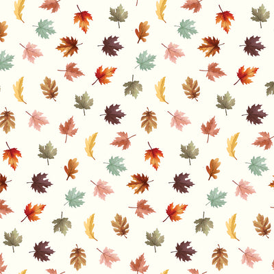 COLORFUL LEAVES - 12x12 Double-Sided Patterned Paper - Carta Bella