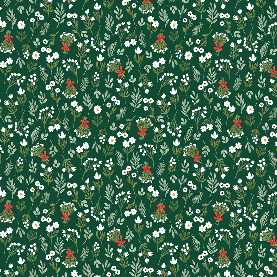 MERRY STEMS - 12x12 Patterned Cardstock - Carta Bella