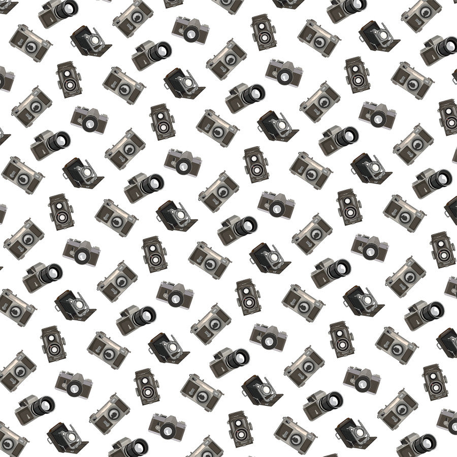 TRAVEL STRIPS - 12x12 Double-Sided Patterned Paper - Carta Bella