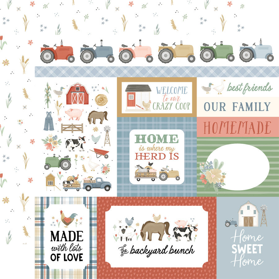 ON THE FARM 12x12 Collection Kit - Carta Bella