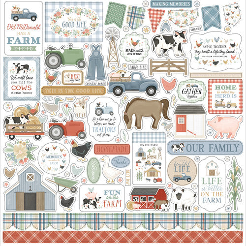 ON THE FARM 12x12 Collection Kit - Carta Bella