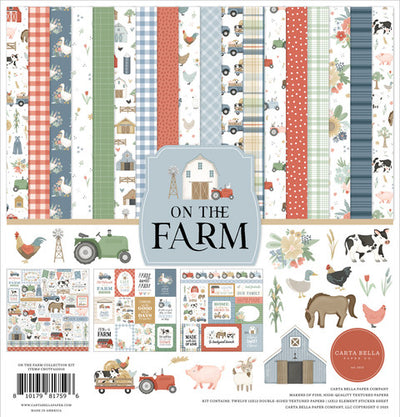 ON THE FARM 12x12 Collection Kit - Carta Bella