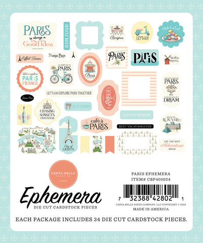 PARIS Ephemera - Carta Bella
